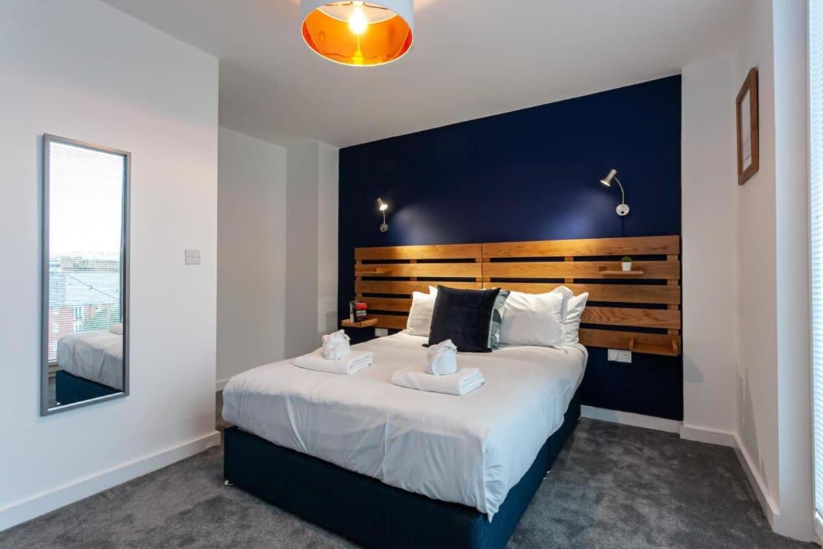 מנצ'סטר Superb 2 Bed Flat 5Min To Old Trafford Stadium מראה חיצוני תמונה
