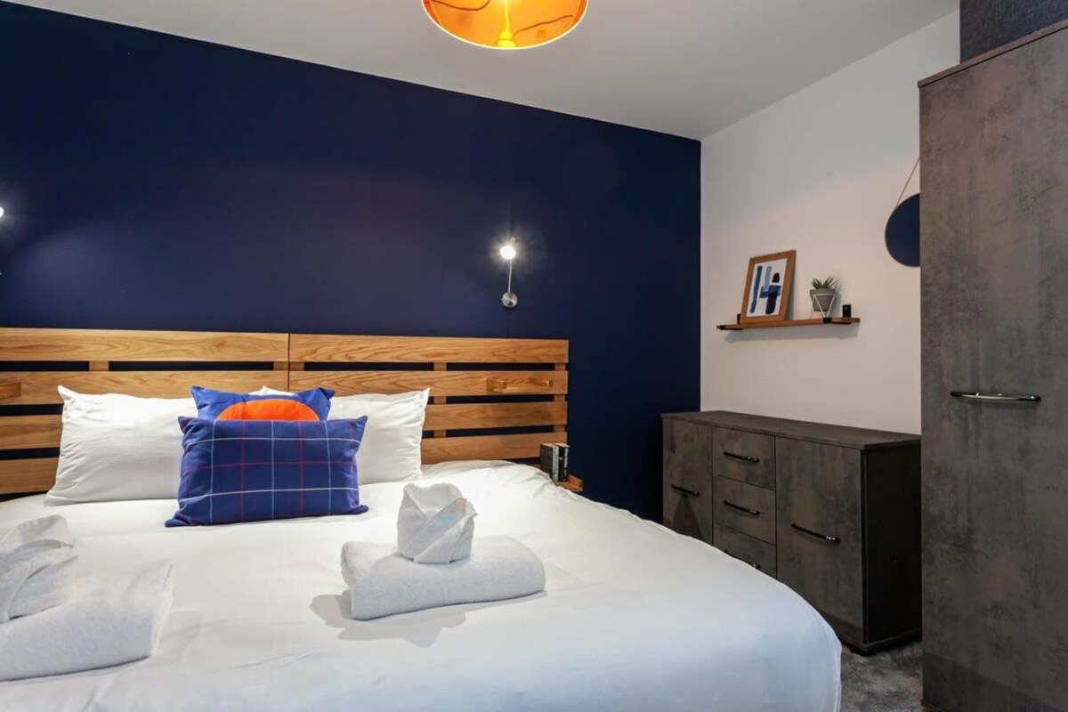 מנצ'סטר Superb 2 Bed Flat 5Min To Old Trafford Stadium מראה חיצוני תמונה