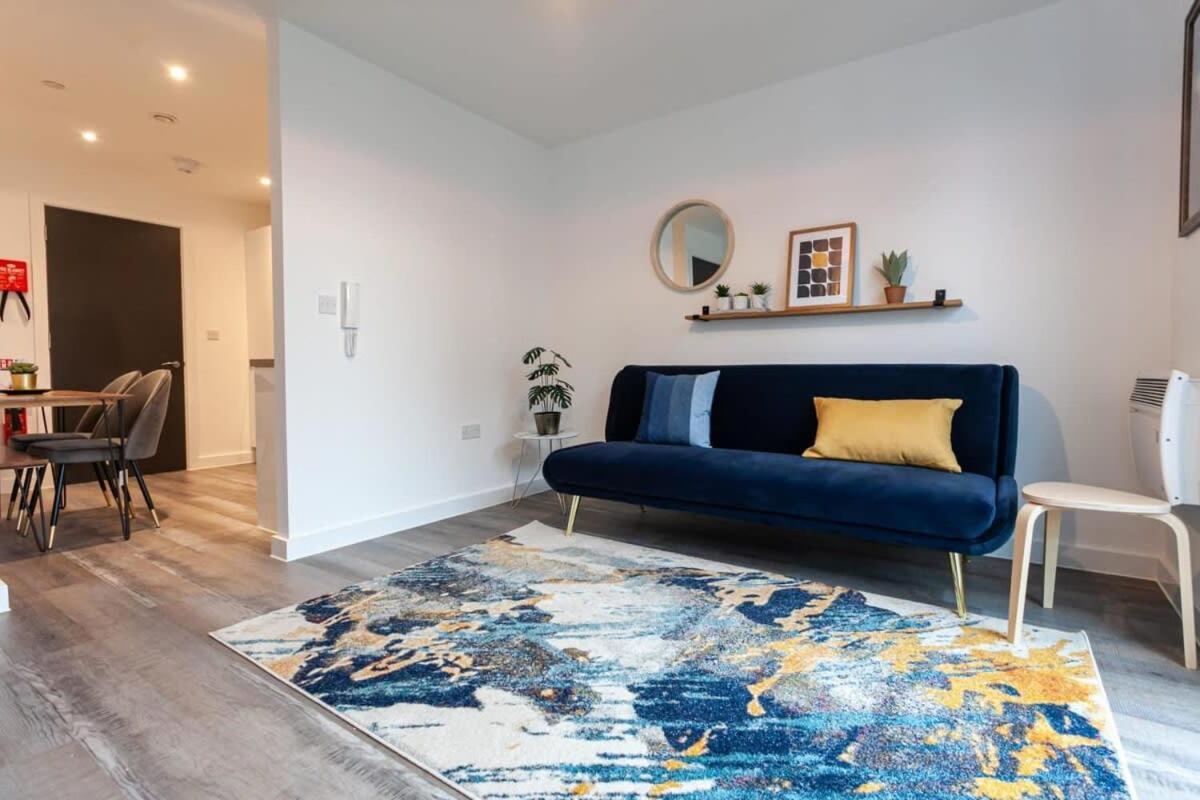 מנצ'סטר Superb 2 Bed Flat 5Min To Old Trafford Stadium מראה חיצוני תמונה